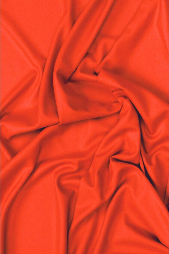 Cappotto arancione lana