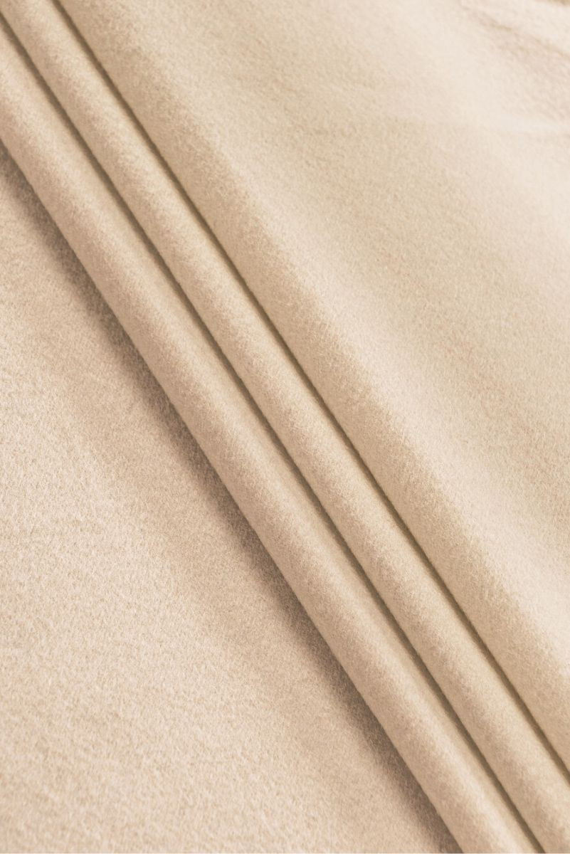 Lichtbeige mantel kasjmier