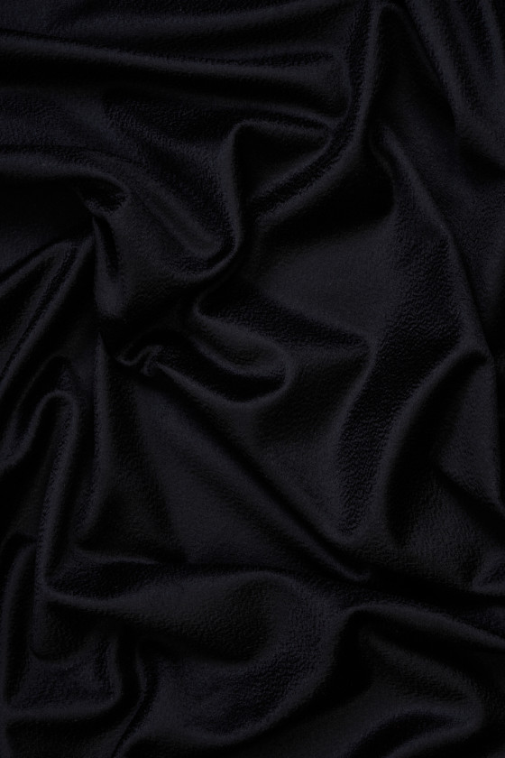 Mantello Zibellino nero cashmere