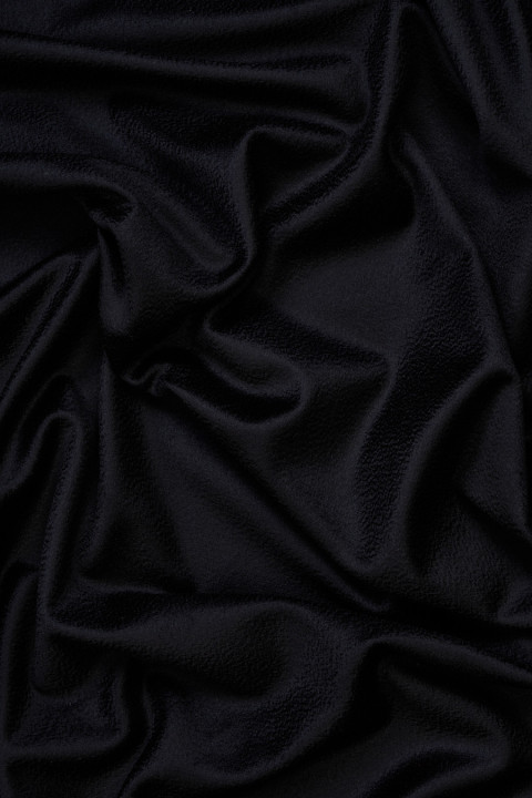 Black Zibellino mantle cashmere