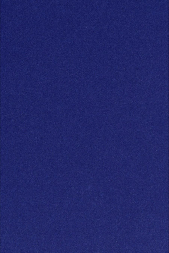 Manteau en laine de bleuet