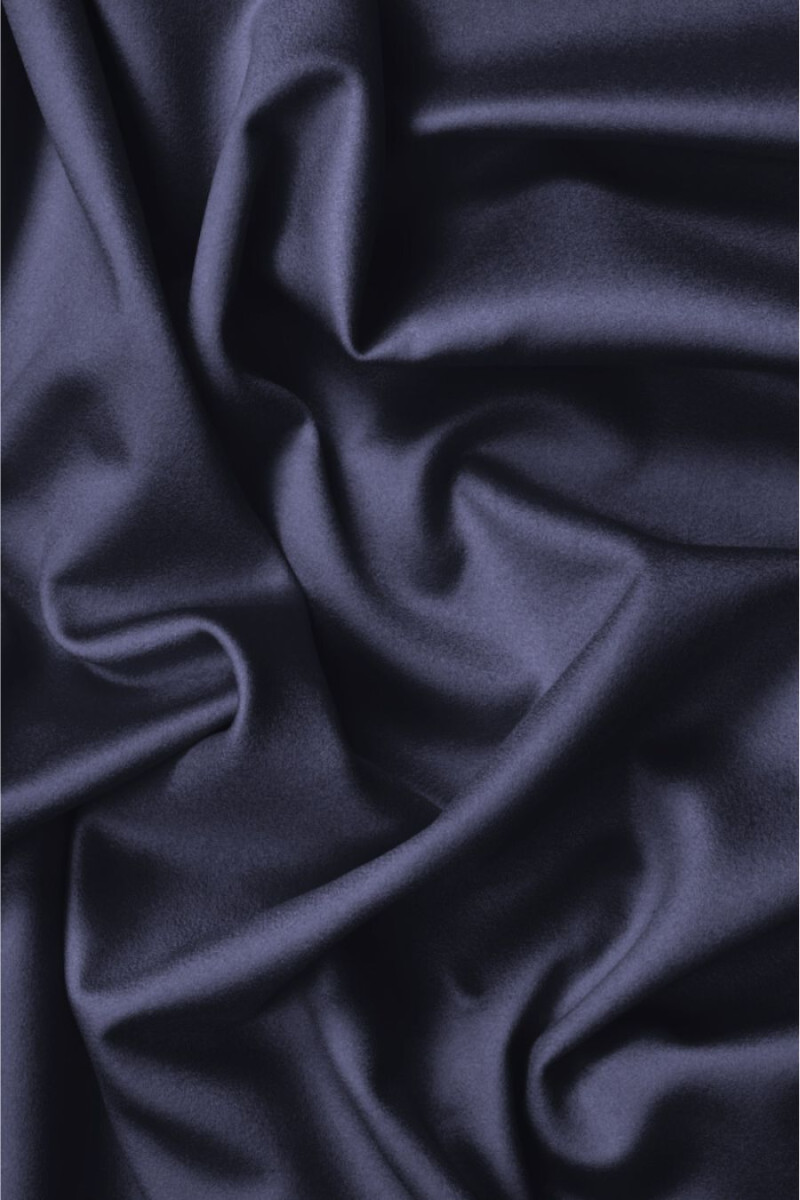 Cappotto granato di lana con una goccia di viola