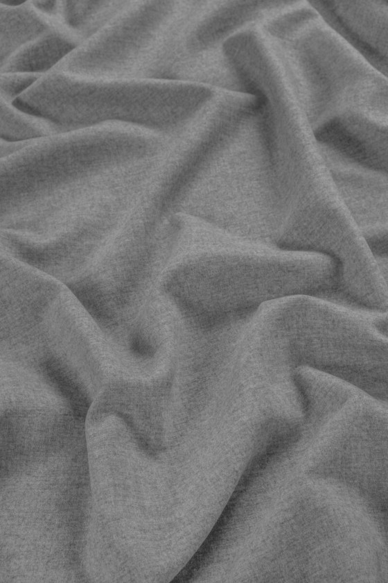 Poliviscosa grigio chiaro melange