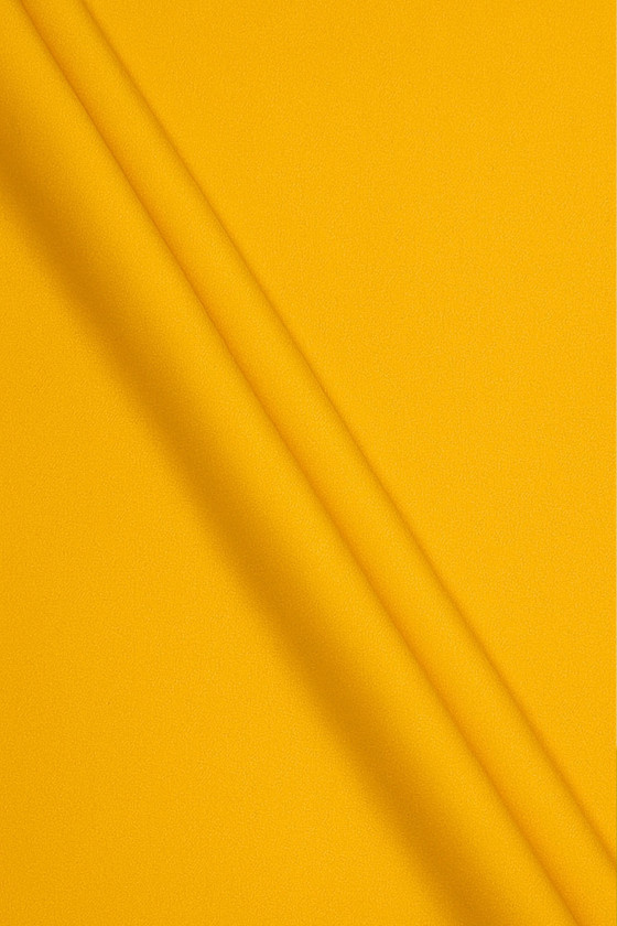 Costume en laine à structure jaune