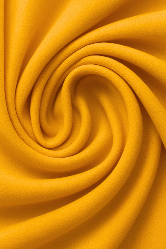 Costume en laine à structure jaune