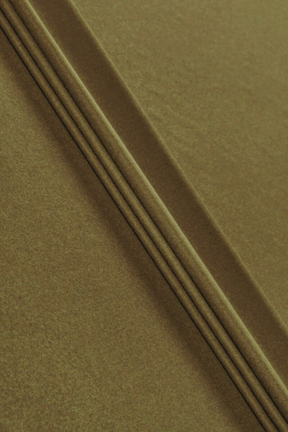 Lana con Cashmere Olive Melange COUPON 100cm