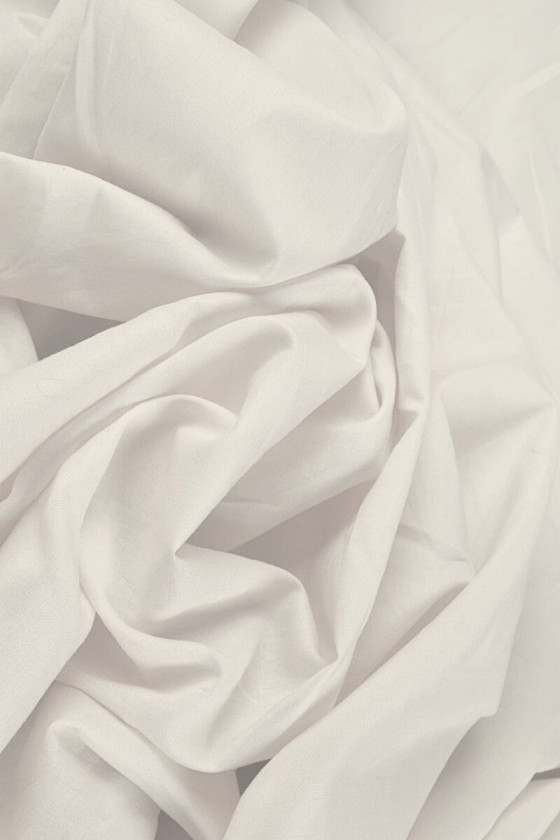 Cream cotton batiste