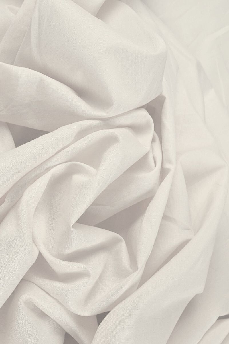 Batiste de coton crème