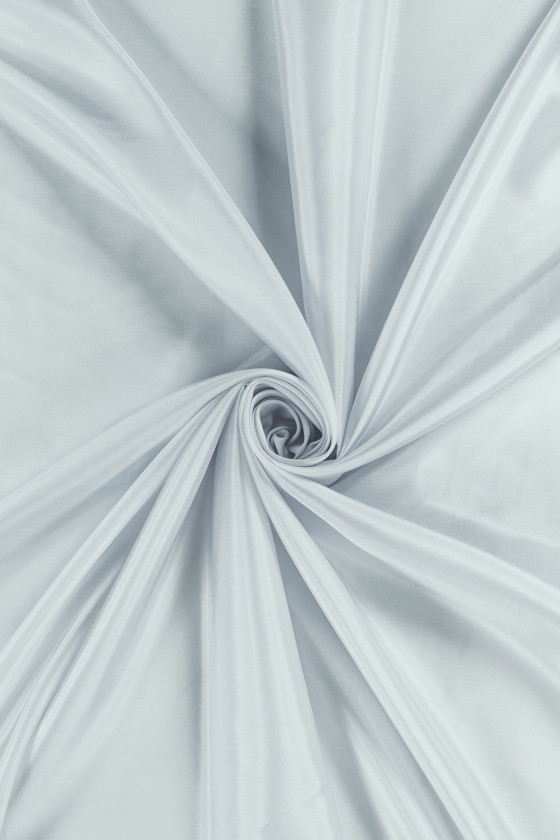 Doublure en viscose grise avec une goutte de bleu