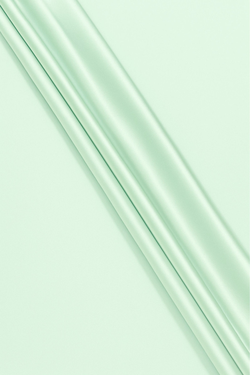 Satin lining light aquamarine