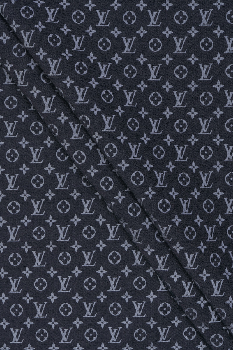 Blu navy scuro in cotone distintivo