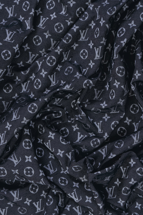 Blu navy scuro in cotone distintivo