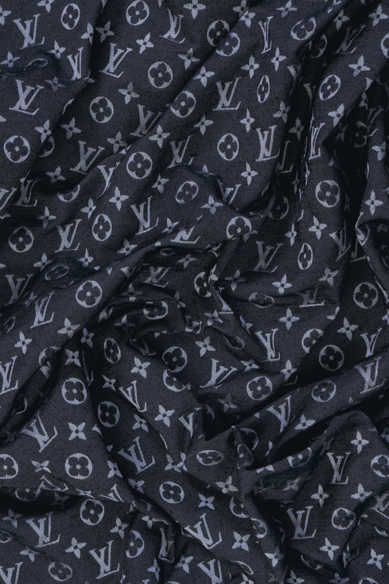 Blu navy scuro in cotone distintivo