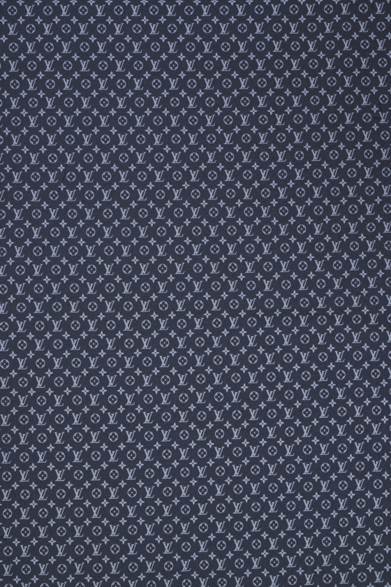 Blu navy scuro in cotone distintivo