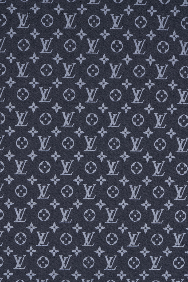 Blu navy scuro in cotone distintivo