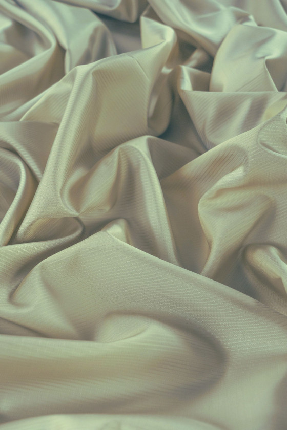 Kepervoering tweekleurig beige - blauw