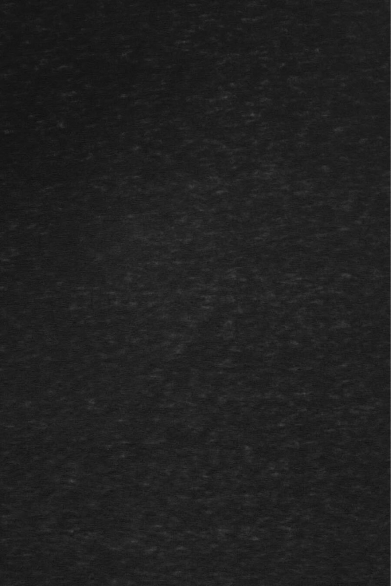 Tessuto nero cotone-cashmere lavorato a maglia