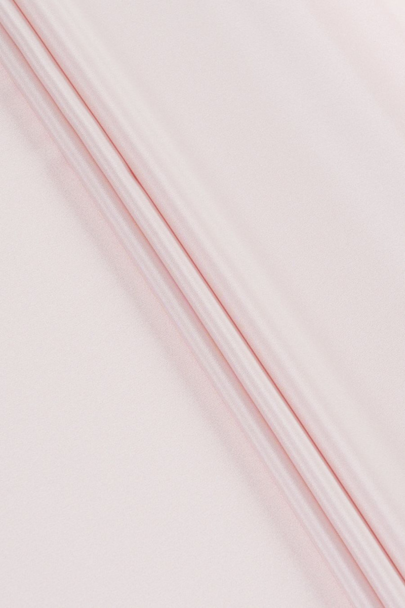 Cadi soie rose clair étroite