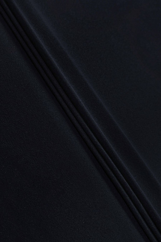 Kostuumwol zwart-marineblauw tweekleurig