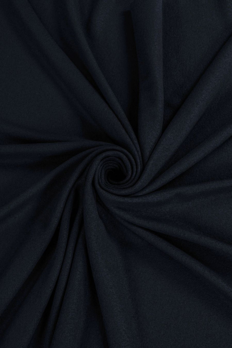 Laine de costume noir-bleu marine bicolore