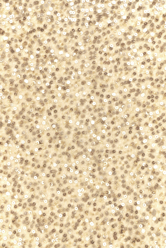 Cuentas de noche beige KUPON 55cm