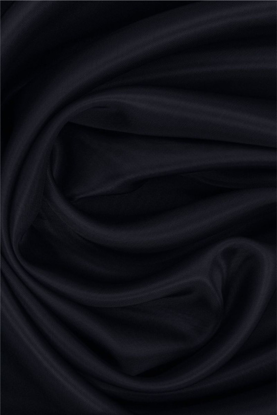 Donkerblauwe voering met donkerblauwe