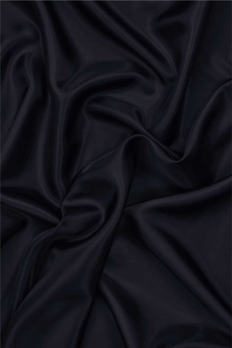 Donkerblauwe voering met donkerblauwe