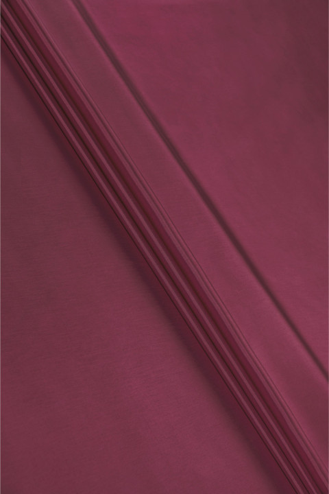 Burgundy viscose lining