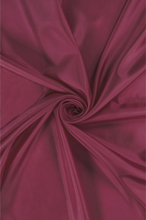 Burgundy viscose lining