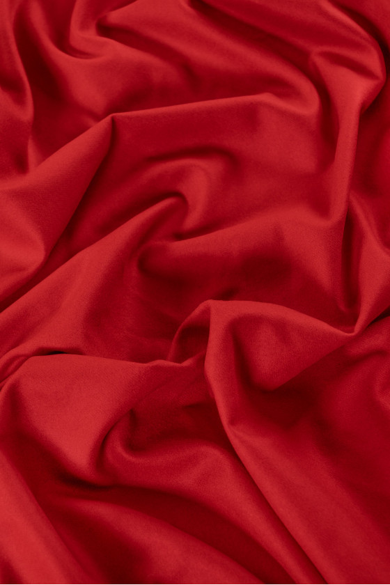 Cashmere con lana - rosso