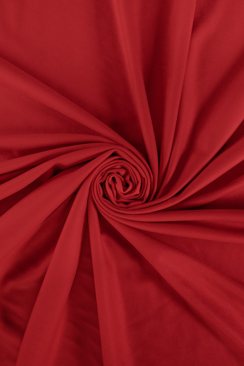 Cashmere with wool - red