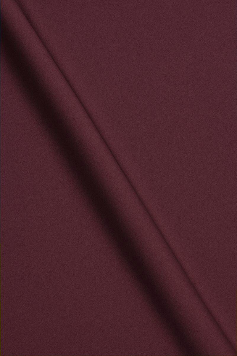 COUPON in lana costume bordeaux scuro