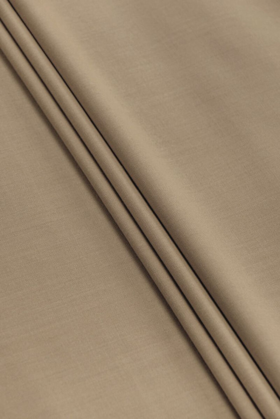 Costume laine beige terreuse