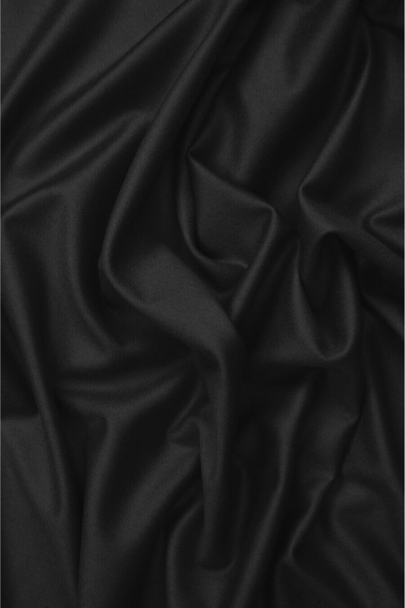 Sort COUPON-frakke 200 cm