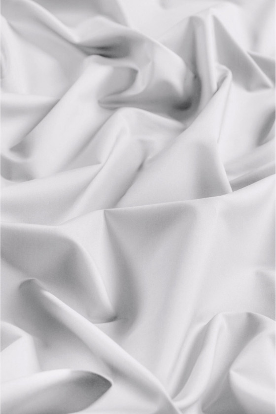 Elastic cotton light grey COUPON 160cm