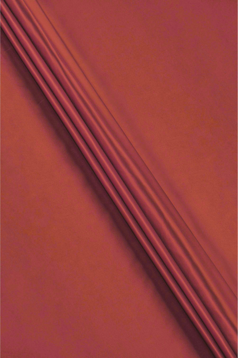 Burgundy satin bomuld
