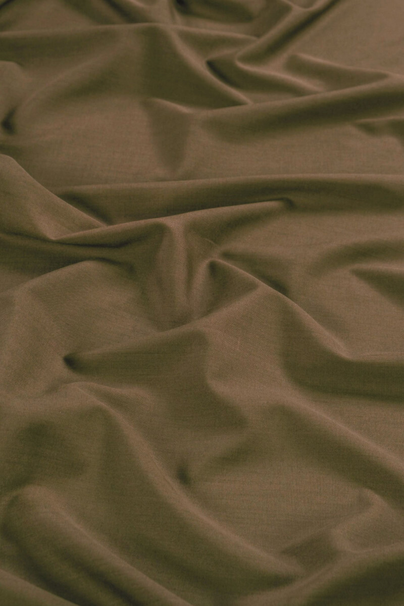 Costume wool red-olive twotone COUPONS