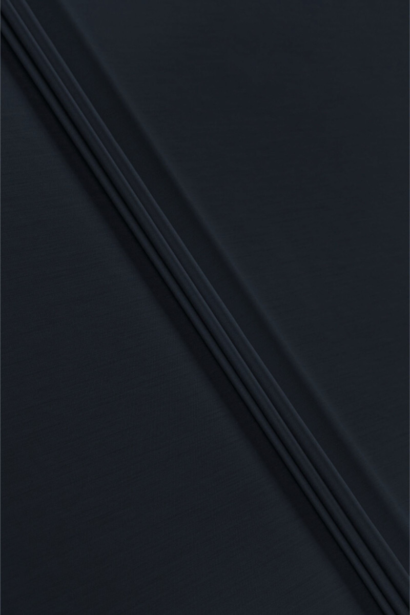 Laine de costume bicolore bleu marine foncé