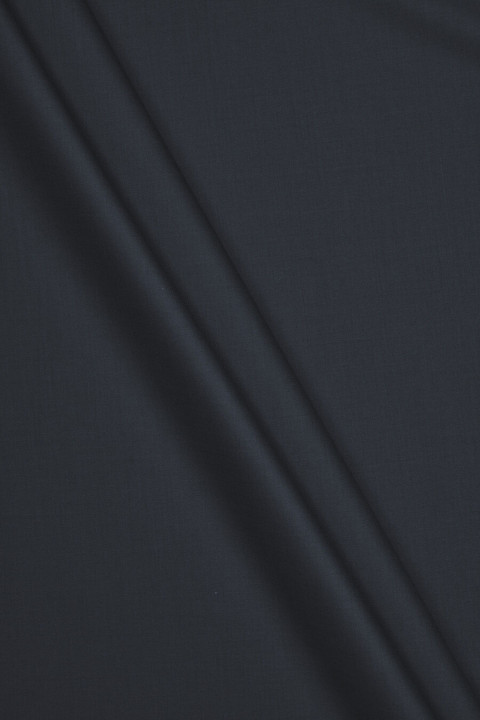 Dark navy blue twotone costume wool