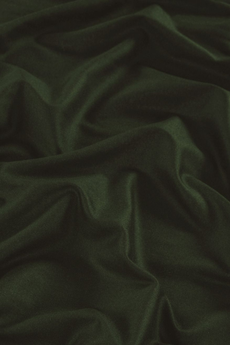 Costum sticlă de lână verde COUPON 120cm