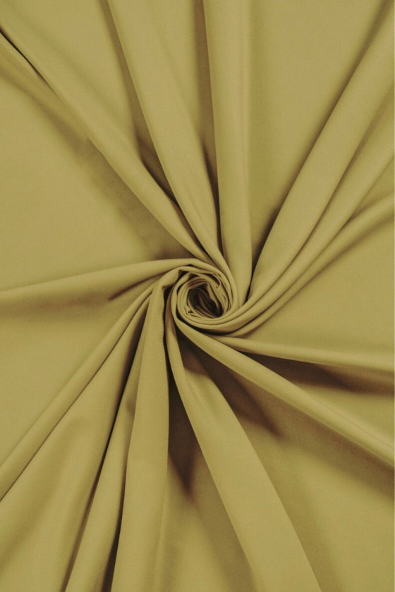 Costume wool with olive silk