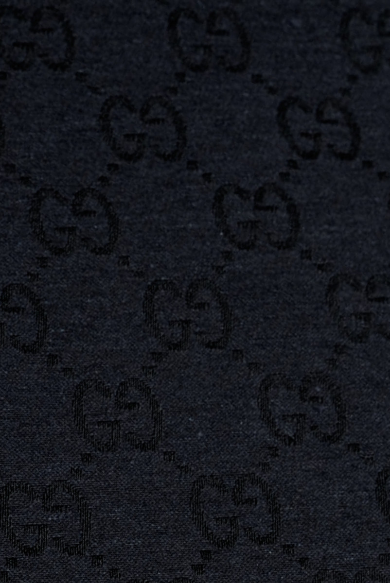 Dark navy blue signed cotton