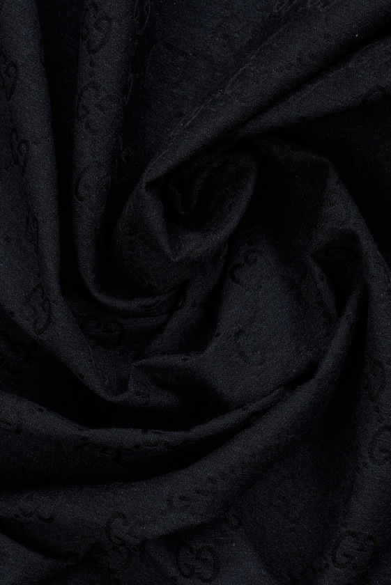 Blu navy scuro firmato cotone