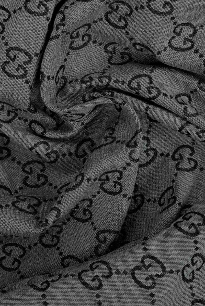 Cotone grigio firmato