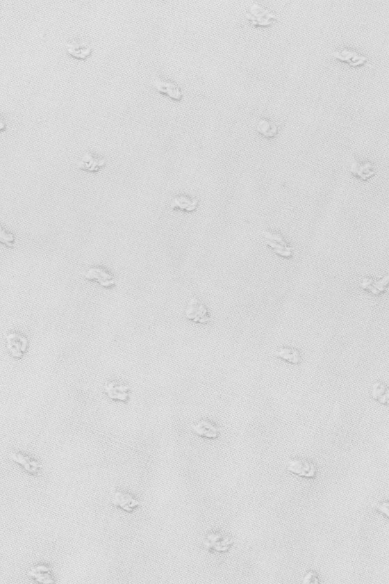 Batiste en « nœud » blanc