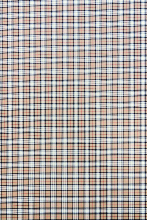 Wool beige checkered