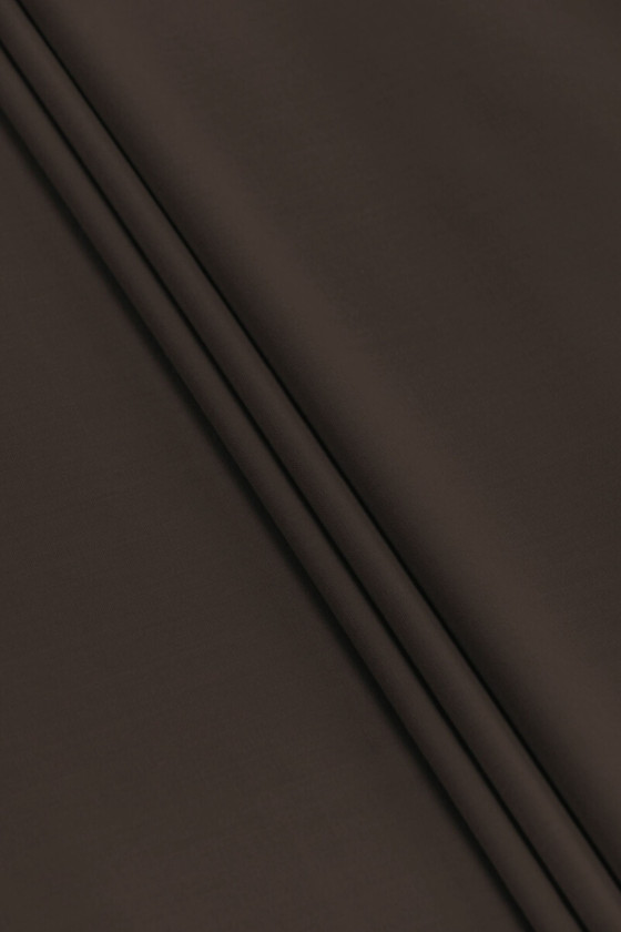 Dark brown costume wool