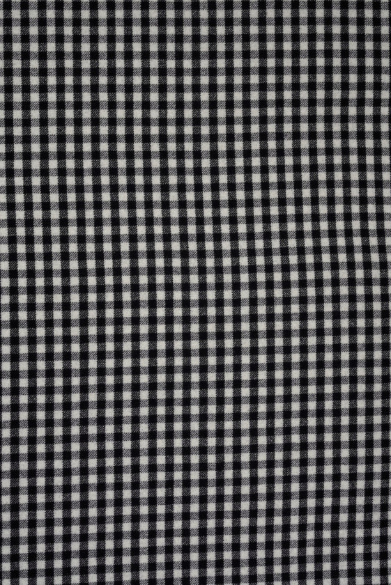 Black and cream trellis wool