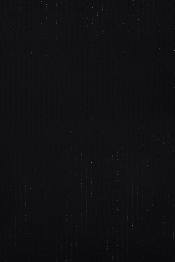 Tissu du costume avec sequins noir
