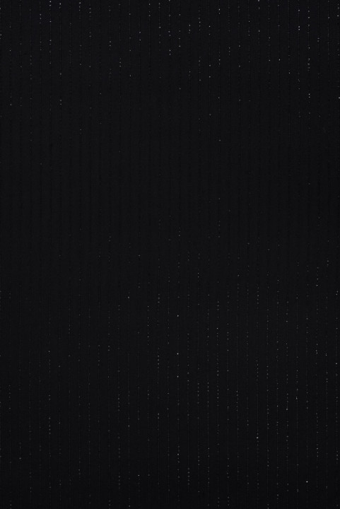 Costume fabric with sequins black